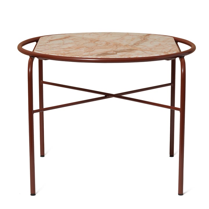 Mesa de centro mármore Ø60 cm Secant - Rose suave - Warm Nordic