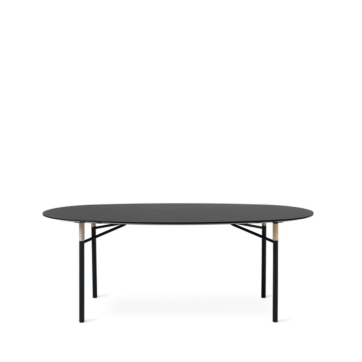 Mesa de jantar Affinity 108x200 cm - Preto, Ellipse - Warm Nordic