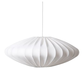 Abajur algod�ão Ellipse 65 cm - Branco - Watt & Veke