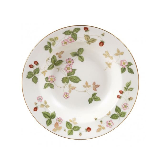 Prato de sopa Wild Strawberry - Ø20 cm - Wedgwood