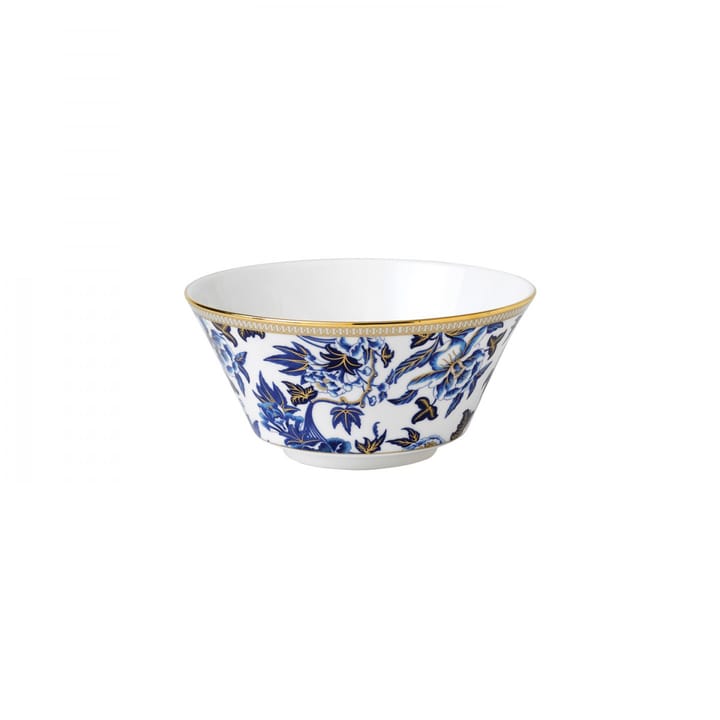 Tigela Hibiscus - white-blue - Wedgwood