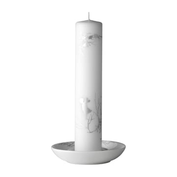 Suporte de velas Alv Ø14 cm - white-grey - Wik & Walsøe