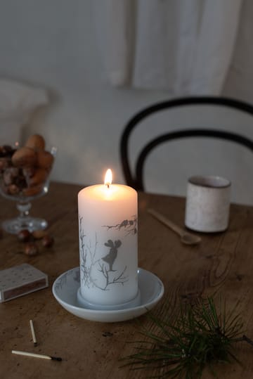 Suporte de velas Alv Ø14 cm - white-grey - Wik & Walsøe