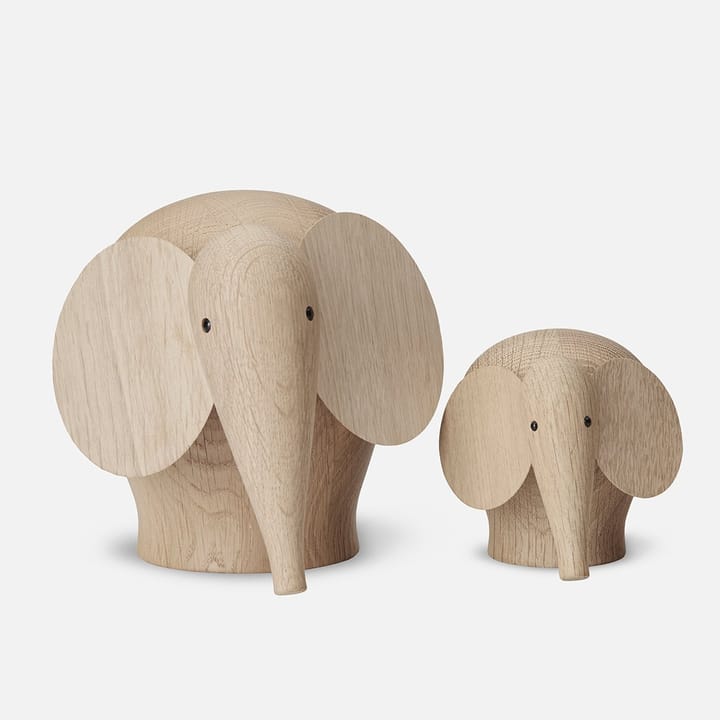 Elefante de madeira Nunu - pequeno - Woud