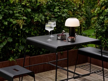 Banco A-bench outdoor com prateleira 45 cm - Black - Zone Denmark