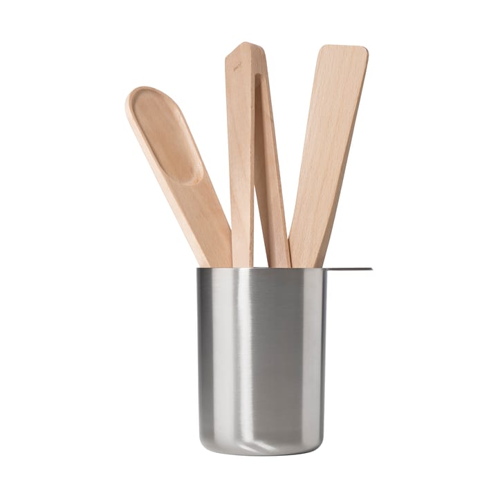 Conjunto de utensílios de cozinha Singles 4 peças - Aço - Zone Denmark