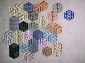 Descanso para panela Hexagon grande - Light Terracotta - Zone Denmark