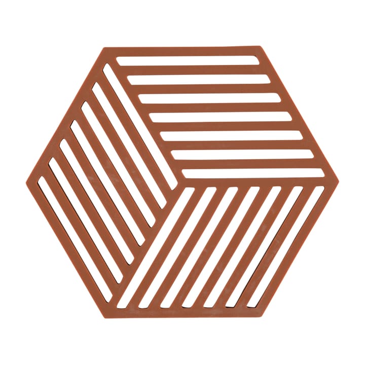 Descanso para panela Hexagon - Terracotta - Zone Denmark