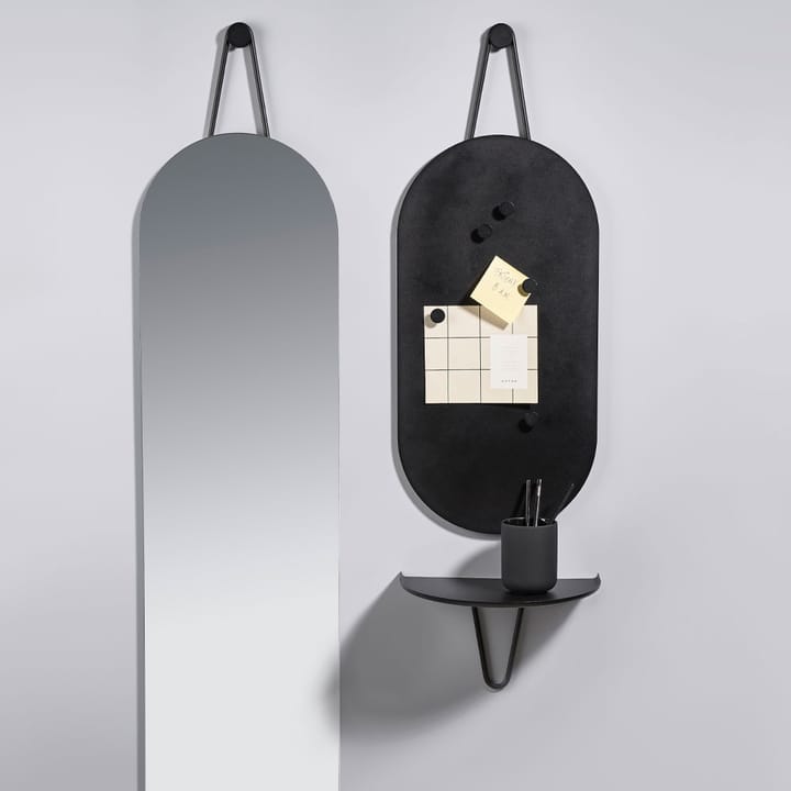 Espelho A-Wall Mirror, Preto, grande Zone Denmark