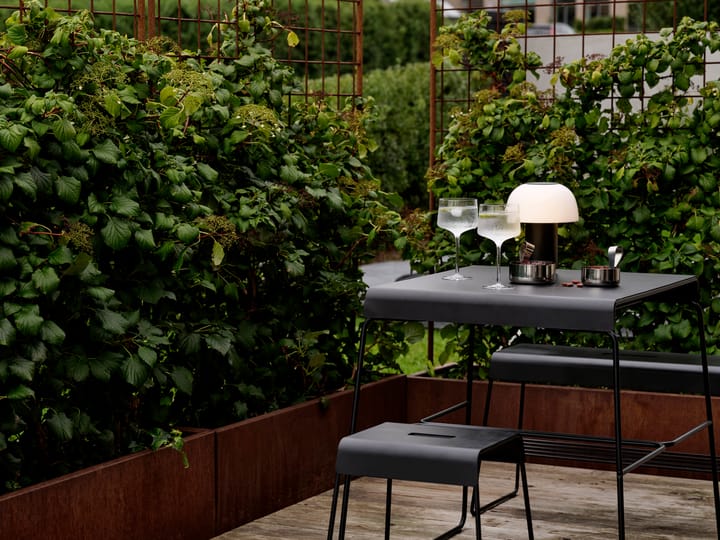 Mesa A-café table outdoor, Black Zone Denmark