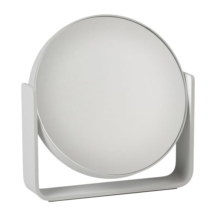 Ume espelho de mesa - 5x aumento 19x19.5 cm - Cinza suave - Zone Denmark